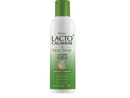 Lacto Calamine Face Toner Cucumber with Green Tea & Niacinamide For Discount