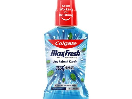 Colgate Plax Pepper Mint Mouthwash Aao Refresh Karein Fashion