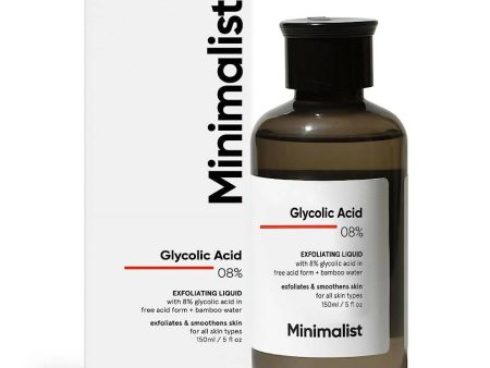 Minimalist 8% Glycolic Acid Toner For Glowing Skin Online