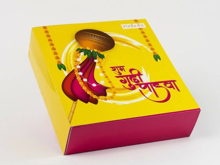 Dibha Ruchoks Gudipadwa Delight Assorted Chocolate Box With Gudi Showpiece For Gudipadwa Fashion