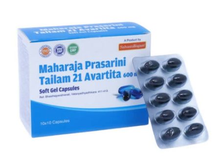 Sahasrayogam Maharaja Prasarini Tailam 21 Avartita Capsules For Cheap