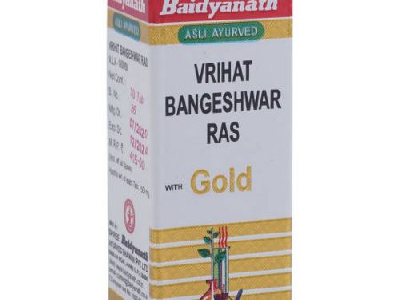 Baidyanath Jhansi Vrihat Bangeshwar Ras Tablets With Gold Online