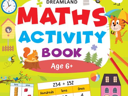 Dreamland Publications Maths Activity Book Age 6+ : Children s Interactive & Activity Book For Cheap