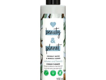 Love Beauty And Planet Coconut Water and Mimosa Flower Paraben Free Volume and Bounty Conditioner Online Sale