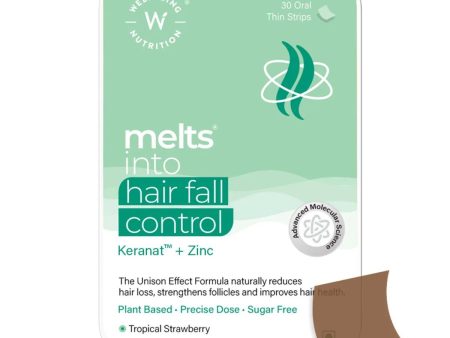 Wellbeing Nutrition Melts Hair Fall Control Oral Strips-Tropical Strawberry Flavor Cheap