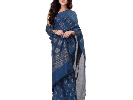 Desh Bidesh Bengal Cotton Women s Bengal Tant Abhra Fabric Design Pure Cotton Handloom Saree With Blouse Piece Sale