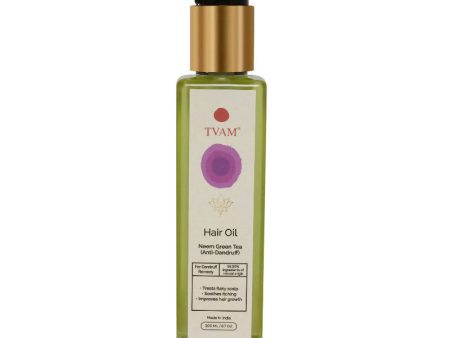 Tvam Neem & Green Tea (Anti-Dandruff) Hair Oil Hot on Sale