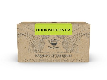 Tea Sense Detox Wellness Tea Bags Box on Sale