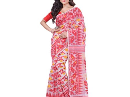 Desh Bidesh Bengal Cotton Tant Women s Bengal Handloom Tant Soft Dhakai Jamdani Cotton Saree Whole Body Design Discount