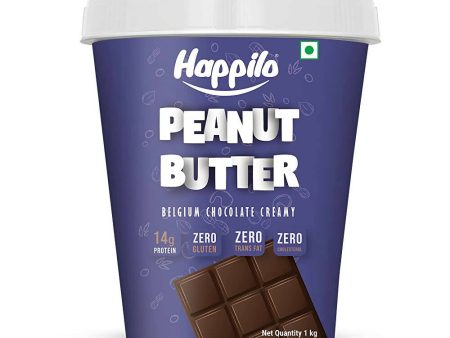 Happilo Belgium Chocolate Peanut Butter Creamy Online Sale