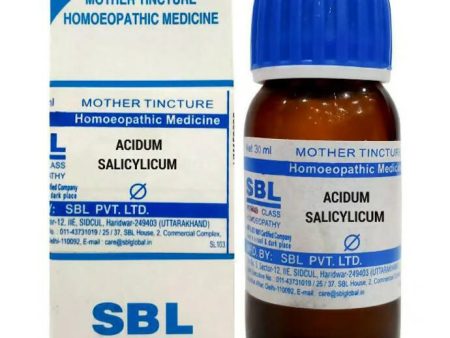 SBL Homeopathy Acidum Salicylicum Mother Tincture Q For Cheap