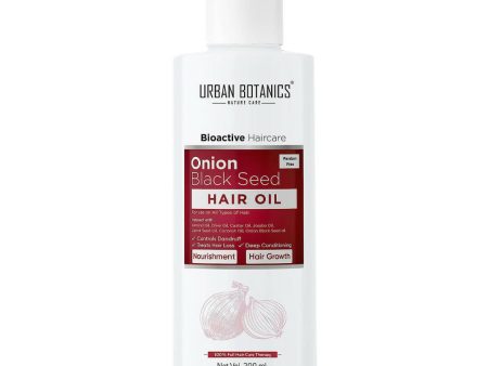 Urban Botanics Onion Hair Oil for Hair Growth on Sale