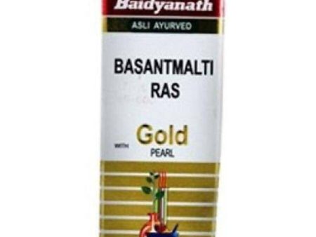 Baidyanath Jhansi BasantMalti Ras with Gold Pearl Hot on Sale