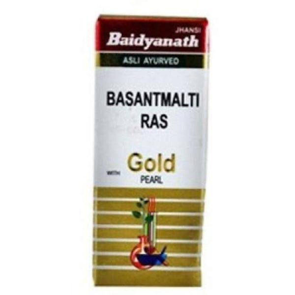 Baidyanath Jhansi BasantMalti Ras with Gold Pearl Hot on Sale