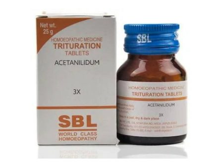 SBL Homeopathy Acetanilidum Trituration Tablets For Discount