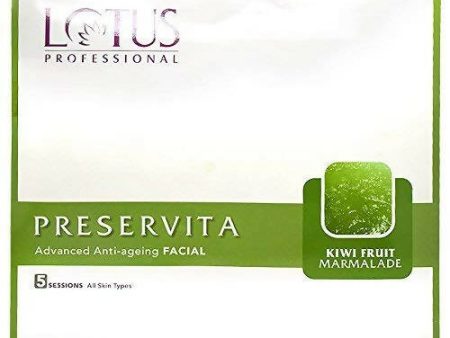 Lotus Professional Preservita Advanced Anti-Ageing Kiwi Fruit Marmalade Facial Kit Online now