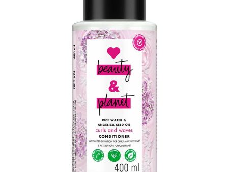 Love Beauty And Planet Rice Water & Angelica Seed Oil Curl & Waves Conditioner Online