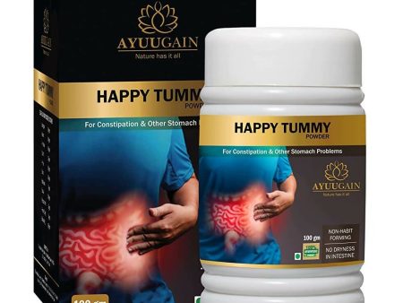 Ayuugain Happy Tummy Powder for Constipation Relief Discount