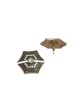 Priyaasi Women Stylish Studded Floral Gold Plated Earrings Hot on Sale