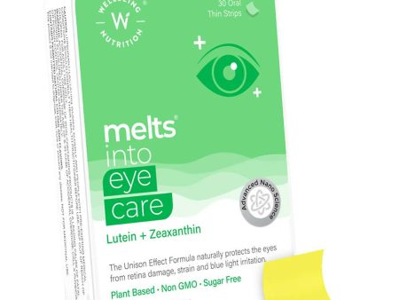 Wellbeing Nutrition Melts Eye Care Vitamins-Zesty Lime & Lemon Flavor Hot on Sale