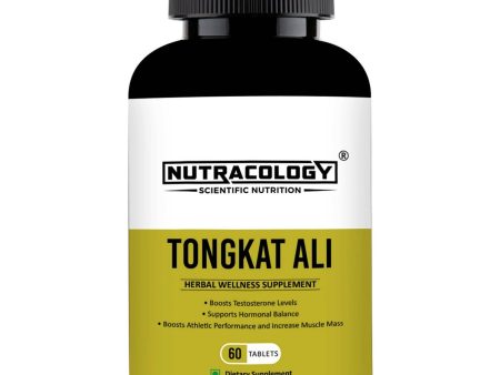 Nutracology Tongkat Ali Testosterone Booster For Stamina Energy and Endurance Tablets Hot on Sale