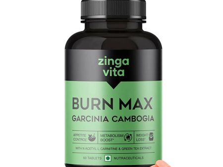 Zingavita Burn Max Tablets with Garcinia Hot on Sale