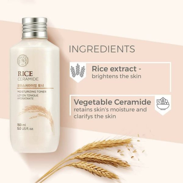 The Face Shop Rice & Ceramide Moisturizing Face Toner - Korean Skincare For Sale