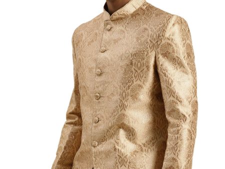 Shrestha By Vastramay Men s Rose Gold Jodhpuri Online now