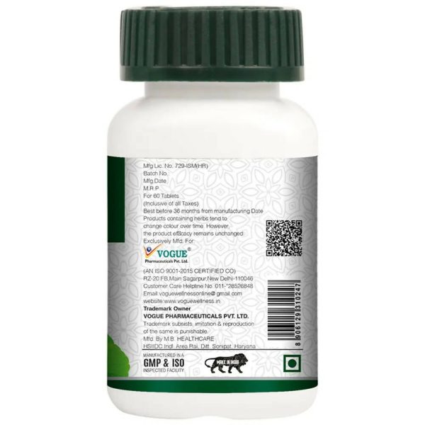 Vogue Wellness Brahmi Tablets Discount