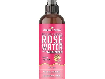 Organic Netra Rose Water with Vitamin C Cheap