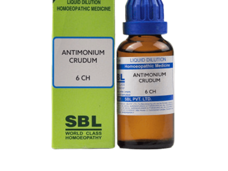 SBL Homeopathy Antimonium Crudum Dilution on Sale