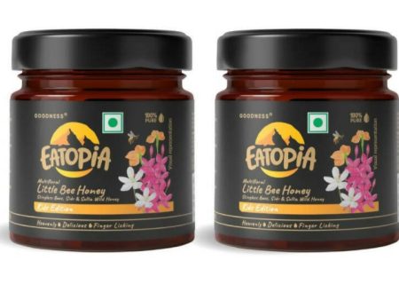 Eatopia Little Bee, Stingless Bees Natural Honey for Kids - Sidr & Sullia Honey Discount