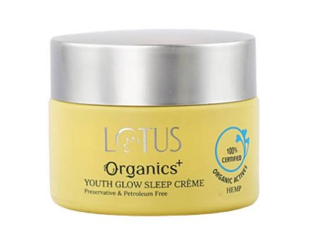 Lotus Organics+ Hemp Youth Glow Sleep Creme Sale