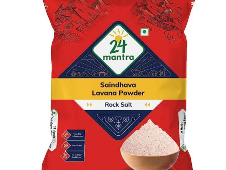 24 Mantra Organic Himalayan Rock Salt Powder Fashion