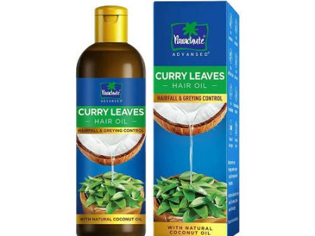 Parachute Advansed Curry Leaves Hair Oil Hot on Sale