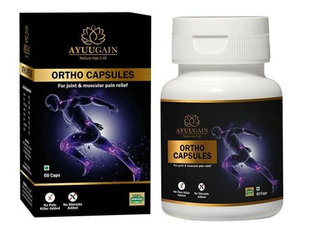 Ayuugain Ortho Capsule for all type of Joint & Muscle Pain Relief Supply