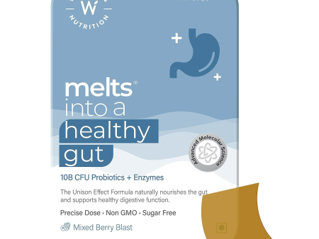 Wellbeing Nutrition Melts Healthy Gut Oral Strips Discount