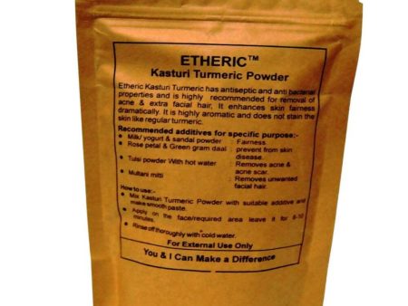 Etheric Wild Kasturi Turmeric Powder for Skin Care & Whitening For Discount