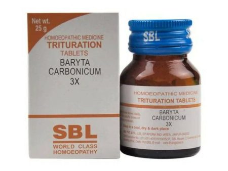 SBL Homeopathy Baryta Carbonicum Trituration Tablets Online Hot Sale