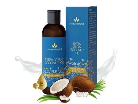 Avimee Herbal Extra Virgin Coconut Oil For Winters, Moisturizes Skin & Hair Hot on Sale