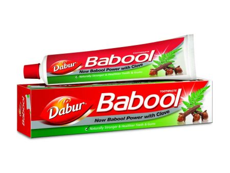 Dabur Babool Ayurvedic Toothpaste for Strong Teeth Sale