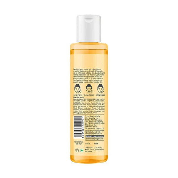 Joy Revivify Vitamin C Face Liquid Toner for Glowing Skin For Sale