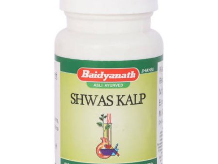 Baidyanath Jhansi Shwas Kalp Tablets Hot on Sale