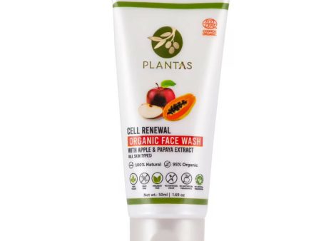 Plantas Cell Renewal Organic Face Wash Supply