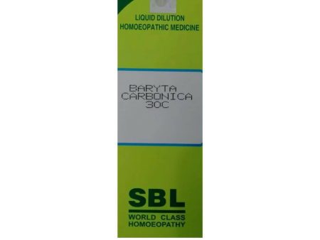 SBL Homeopathy Baryta Carbonica Dilution Fashion