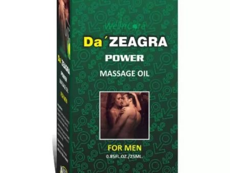 Well n Care Da  Zeagra Power Massage Oil for Men Fashion