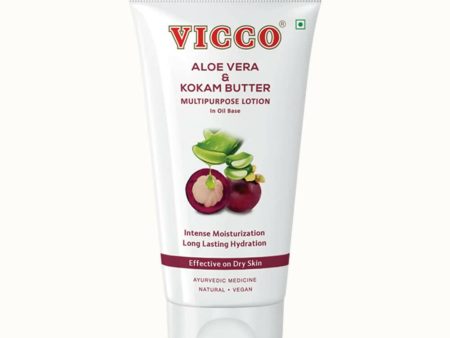 Vicco Aloe Vera & Kokam Butter Multipurpose Lotion Online now