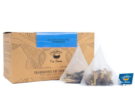 Tea Sense Butterfly Blue Pea Flower Tea Bags Box on Sale