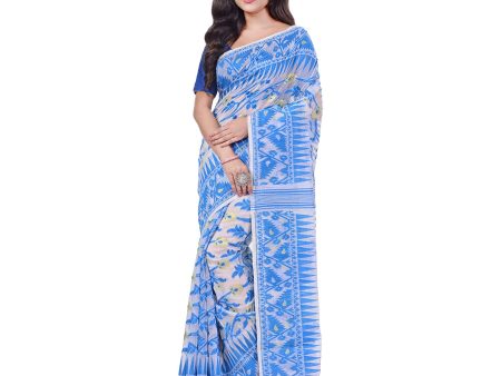 Desh Bidesh Bengal Cotton Tant Women s Bengal Handloom Tant Soft Dhakai Jamdani Cotton Saree Whole Body Design For Discount