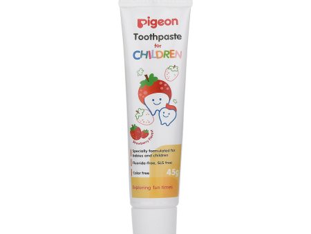 Pigeon Strawberry Toothpaste for Kids Online Hot Sale